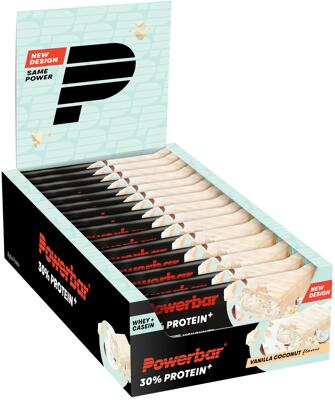 PowerBar Protein Plus 30% High in Protein. 15 x 55 g Riegel