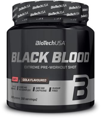 BioTech USA Black Blood CAF+. 300 g Dose
