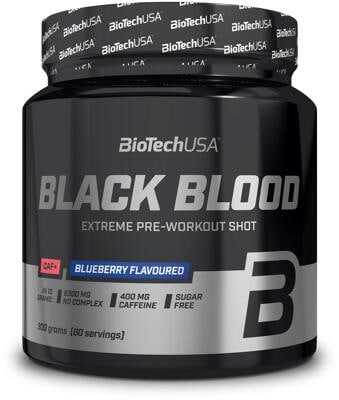 BioTech USA Black Blood CAF+. 300 g Dose