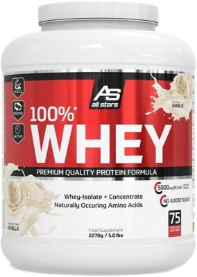 All Stars 100% Whey Protein. 2270 g Dose
