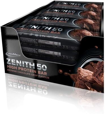 IronMaxx Zenith 50. 16 x 45 g Proteinriegel