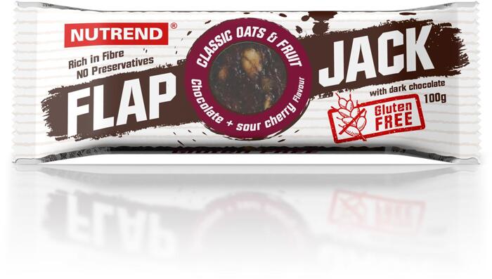 Nutrend Flapjack glutenfrei. 20 ◊ 100 g Riegel