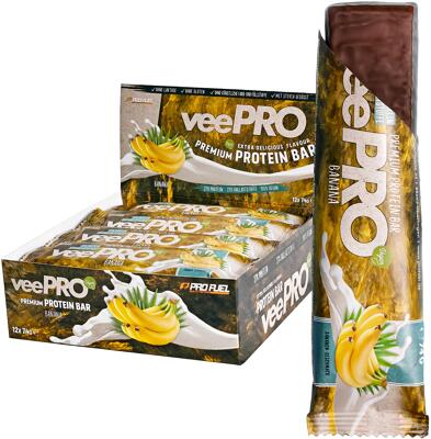 ProFuel veePRO Proteinriegel. 12 x 74 g Riegel