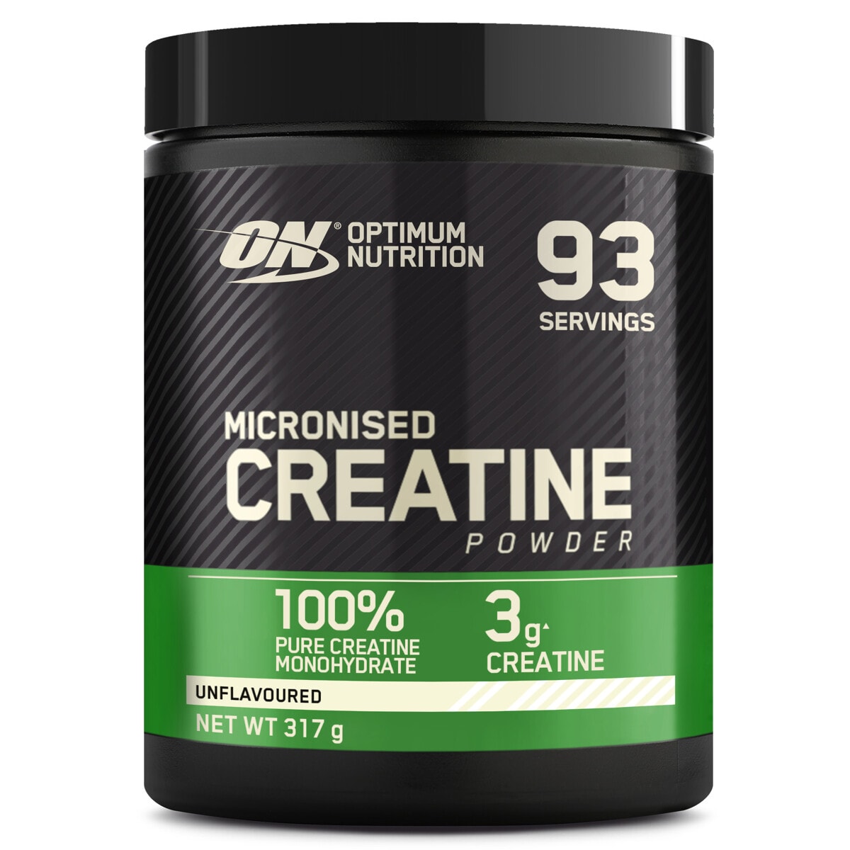 Optimum Nutrition Micronised Creatine Powder. Unflavoured