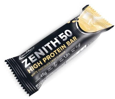 IronMaxx Zenith 50. 16 x 45 g Proteinriegel