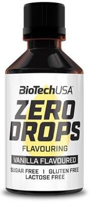 BioTech USA Zero Drops Geschmackstropfen. 50 ml Flasche
