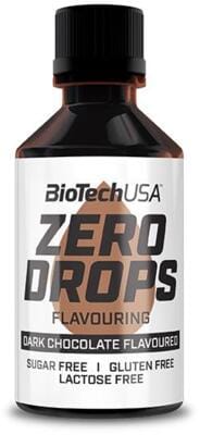 BioTech USA Zero Drops Geschmackstropfen. 50 ml Flasche