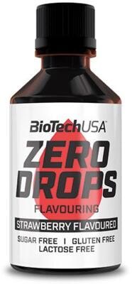 BioTech USA Zero Drops Geschmackstropfen. 50 ml Flasche