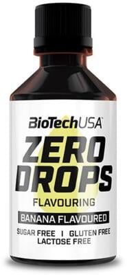 BioTech USA Zero Drops Geschmackstropfen. 50 ml Flasche