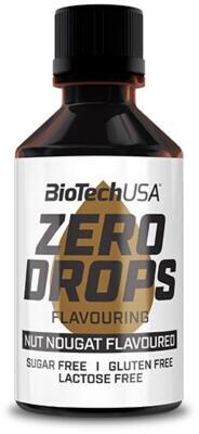 BioTech USA Zero Drops Geschmackstropfen. 50 ml Flasche