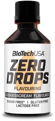 BioTech USA Zero Drops Geschmackstropfen. 50 ml Flasche