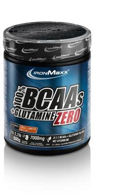 IronMaxx 100% BCAAS + Glutamine Zero. 500g Dose