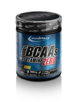 IronMaxx 100% BCAAS + Glutamine Zero. 500g Dose