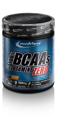 IronMaxx 100% BCAAS + Glutamine Zero. 500g Dose