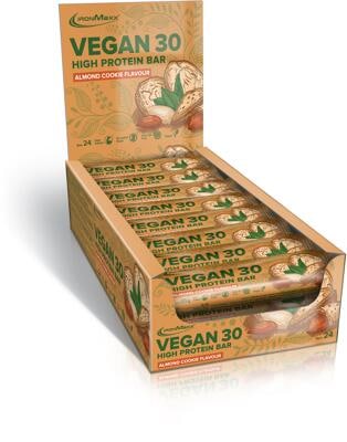 IronMaxx Vegan 30 High Protein Bar. 24 x 35 g Riegel