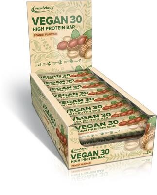 IronMaxx Vegan 30 High Protein Bar. 24 x 35 g Riegel