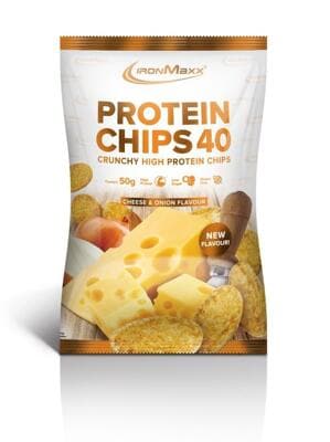 IronMaxx Protein Chips 40. 50 g Beutel