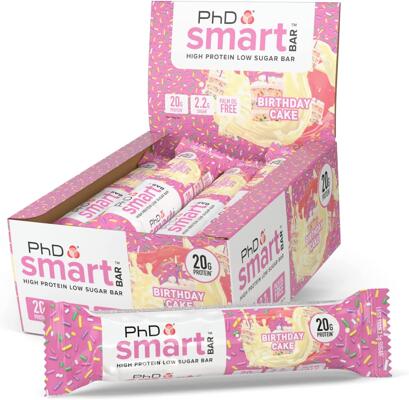 PhD Smart Bar Proteinriegel. 12x64g Box
