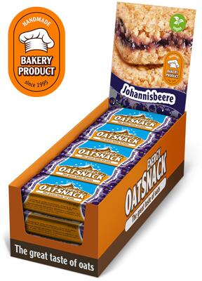 Davina OatSnack. 15 x 65g Riegel