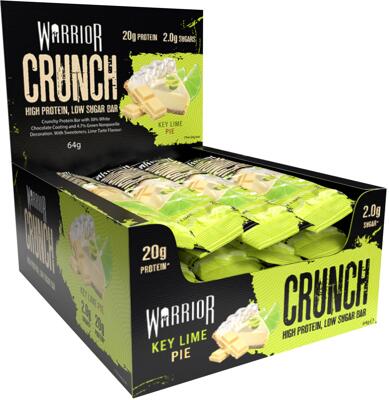 Warrior Crunch Protein Bars. 12 x 64 g Riegel