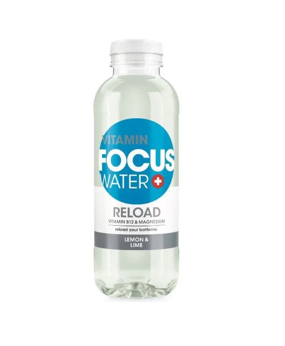 Focus Water Reload (500ml) Lemon Lime