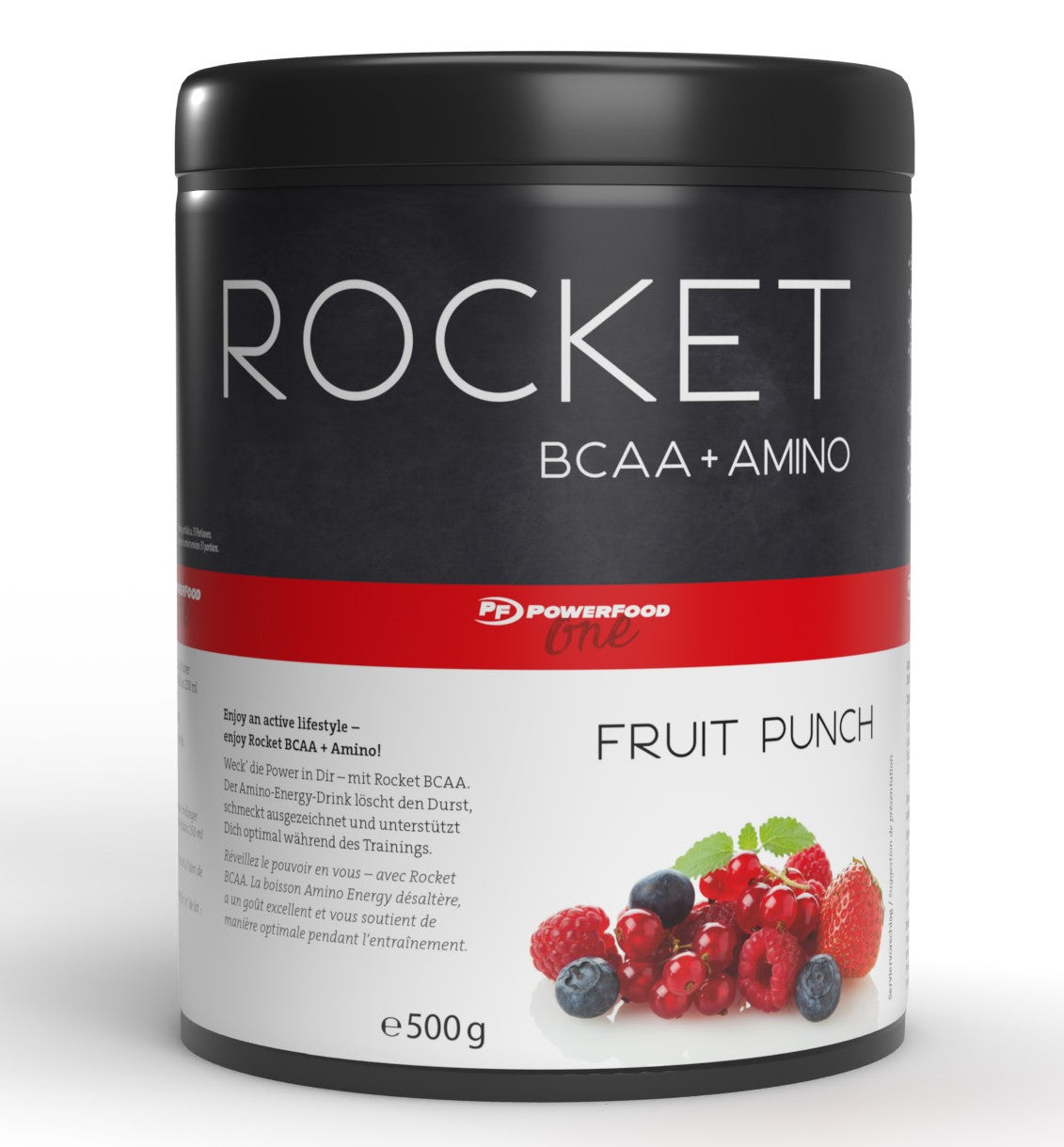PowerFood One Rocket BCAA (500g Dose) Fruit Punch
