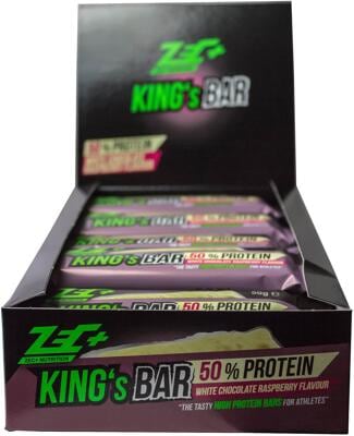 ZEC+ King's Bar Proteinriegel. 24 x 50 g Riegel