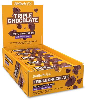 BioTech USA Protein Dessert Bar. 20 x 50 g Riegel