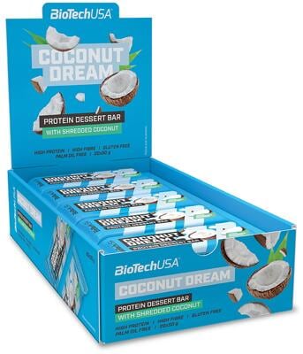 BioTech USA Protein Dessert Bar. 20 x 50 g Riegel