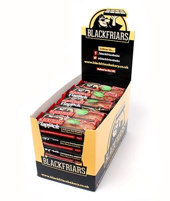 Blackfriars Flapjack. 25 x 110 g Riegel