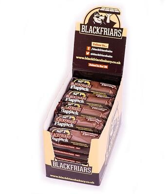 Blackfriars Flapjack. 25 x 110 g Riegel