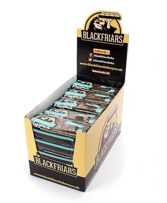 Blackfriars Flapjack. 25 x 110 g Riegel