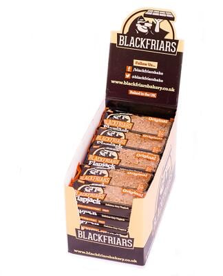Blackfriars Flapjack. 25 x 110 g Riegel