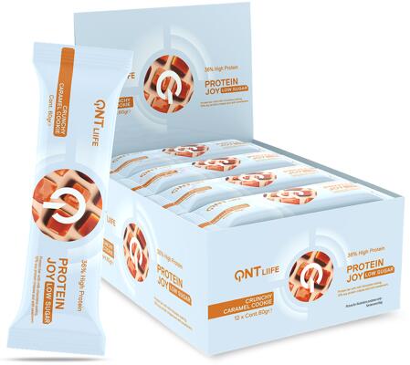 QNT Protein Joy Bars. 12 x 60 g Riegel