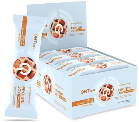 QNT Protein Joy Bars. 12 x 60 g Riegel