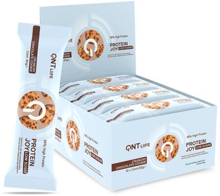 QNT Protein Joy Bars. 12 x 60 g Riegel