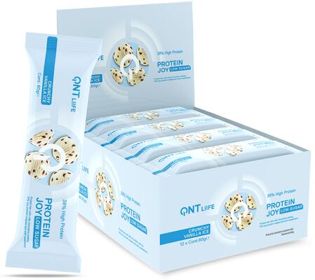 QNT Protein Joy Bars. 12 x 60 g Riegel