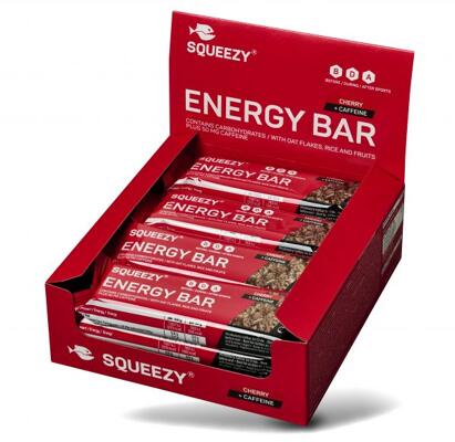 Squeezy Energy Super Bar +Caffeine. Cherry