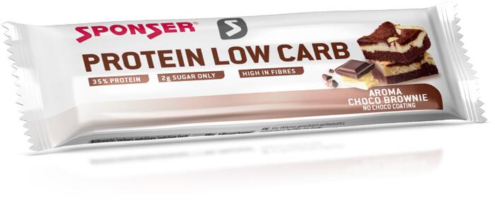 Sponser Protein Low Carb Bar. 50 g Riegel. Choco-Brownie