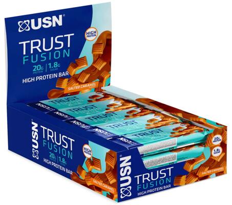 USN Trust Fusion Bar. 15 x 55 g Riegel