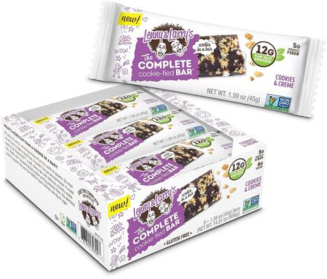 Lenny & Larry's The Complete Cookie-fied Bar. 9 x 45 g Riegel
