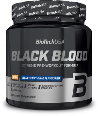 BioTech USA Black Blood NOX+. 330 g Dose