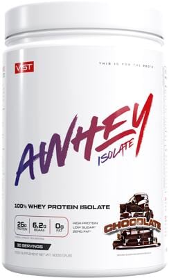 VAST Sports AWhey - 100% Whey Protein Isolate, 900 g Dose