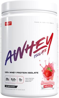VAST Sports AWhey - 100% Whey Protein Isolate, 900 g Dose
