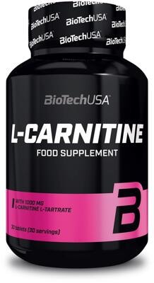 BioTech USA L-Carnitine 1000 mg. Tabletten