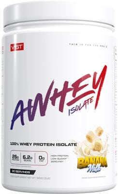 VAST Sports AWhey - 100% Whey Protein Isolate, 900 g Dose
