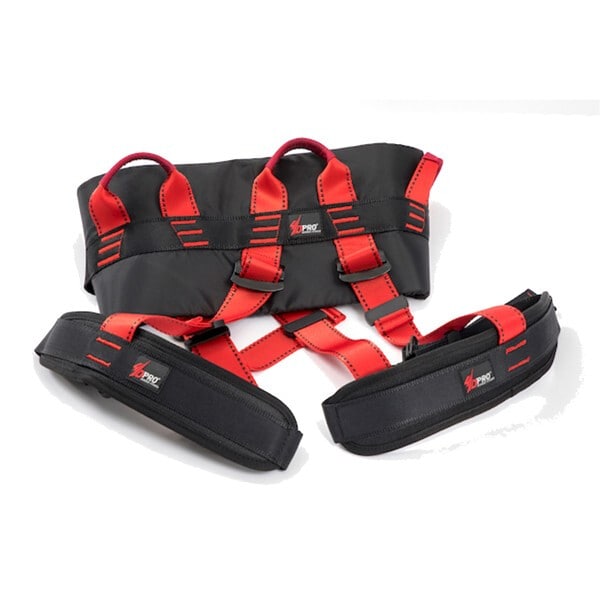 ARTZT 4D PRO Bungee Harness. rot/schwarz