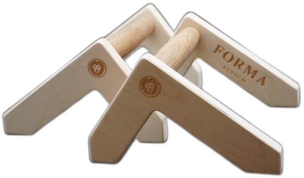 Forma Fisico BG Liegest¸tzgriffe Push-up Griffe aus Holz