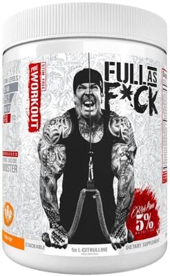 5% Nutrition Full as F*uck Nitric Oxide Booster. 350 g Dose