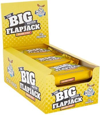 Muscle Moose Big Protein Flapjack. 12 x 100 g Riegel